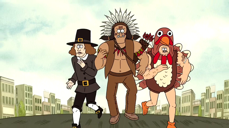 Illustration for article titled 8 Delectable Thanksgiving Cartoons (That You Can Stream Right Now)